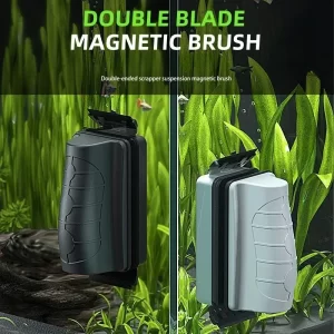 Magnetický čistič akvária proti řasám | odstraňovač řas
