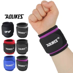 Elastická bandáž zápěstí nastavitelná fitness | bandáž, ortéza