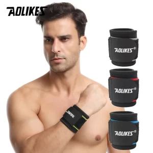 Nastavitelná sportovní bandáž zápěstí Aolikes | bandáž, ortéza