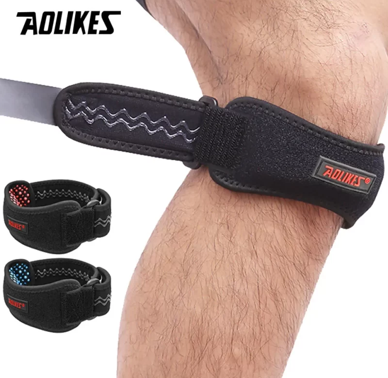 Nastavitelná sportovní bandáž na koleno Aolikes | bandáž, ortéza