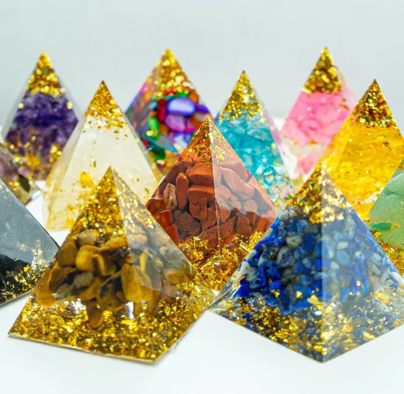 Orgonitová pyramida energie | dekorace