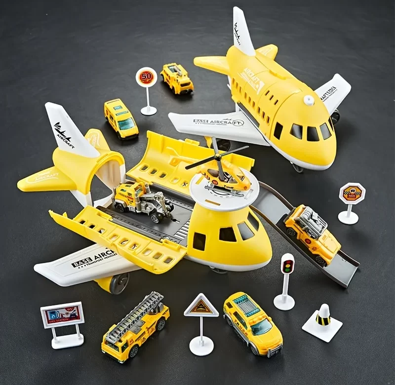 11 ks Dětské inertní letadlo se značkami | hračky