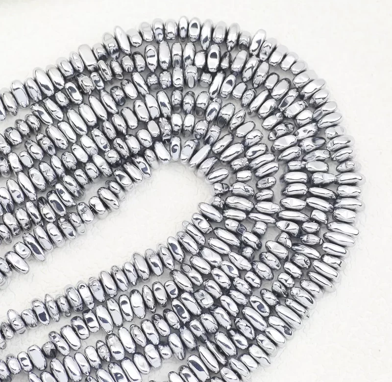 Přírodní hematit korálky | minerální šperky