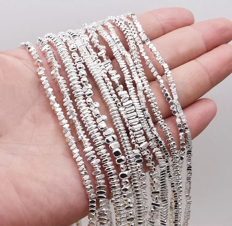 Přírodní hematitové korálky | výroba šperků