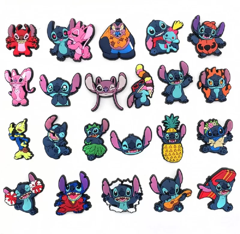 Stitch ozdoby na boty | dětské ozdoby