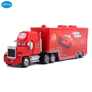 Lightning mcqueen a mack kamion kovový model | hračka