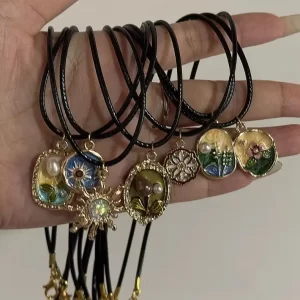 Vintage boho náhrdelník antický styl | šperk