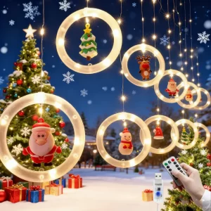 Led světelný závěs | světelná dekorace, vánoční světla