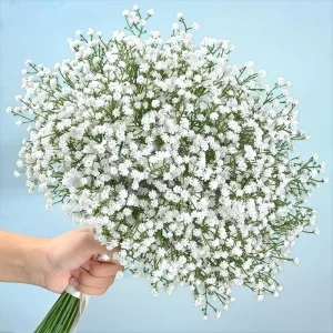 Umělé květiny gypsophila větev | dekorace