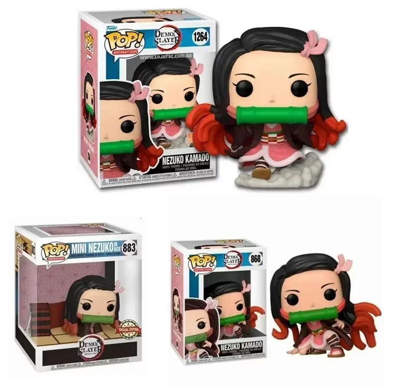 Nezuko kamado funko pop 10 cm | anime figurka, sběratelská figurka