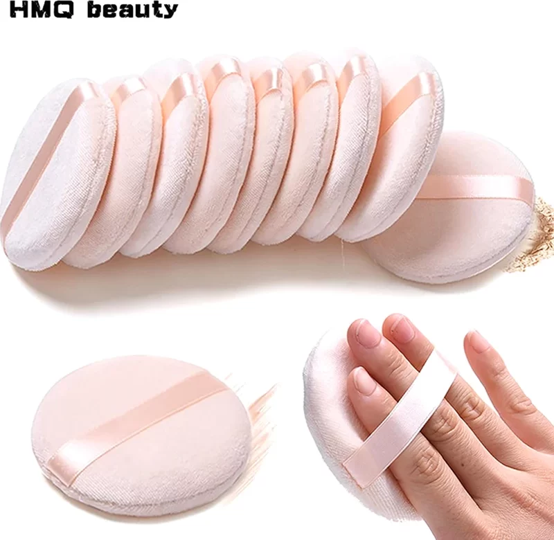 Jemné kulaté makeup houbičky sada | kosmetické doplňky