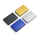 Kovové pouzdro na karty rfid slim | držák karet, rfid peněženka