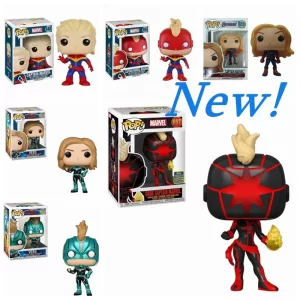 Funko pop captain marvel vinylová figurka | sběratelský model