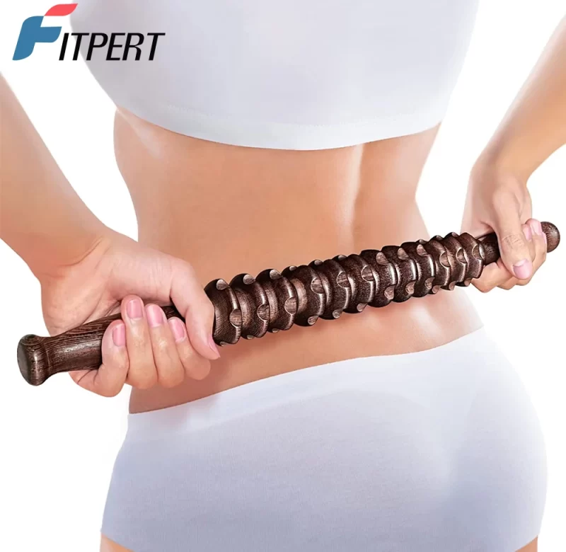 Dřevěný masážní váleček trigger body | masážní pomůcka