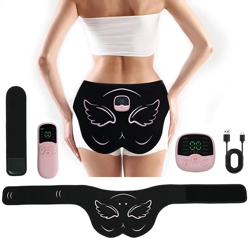 6 ks Elektrický posilovač hýždí a stimulátor svalů | fitness pomůcka
