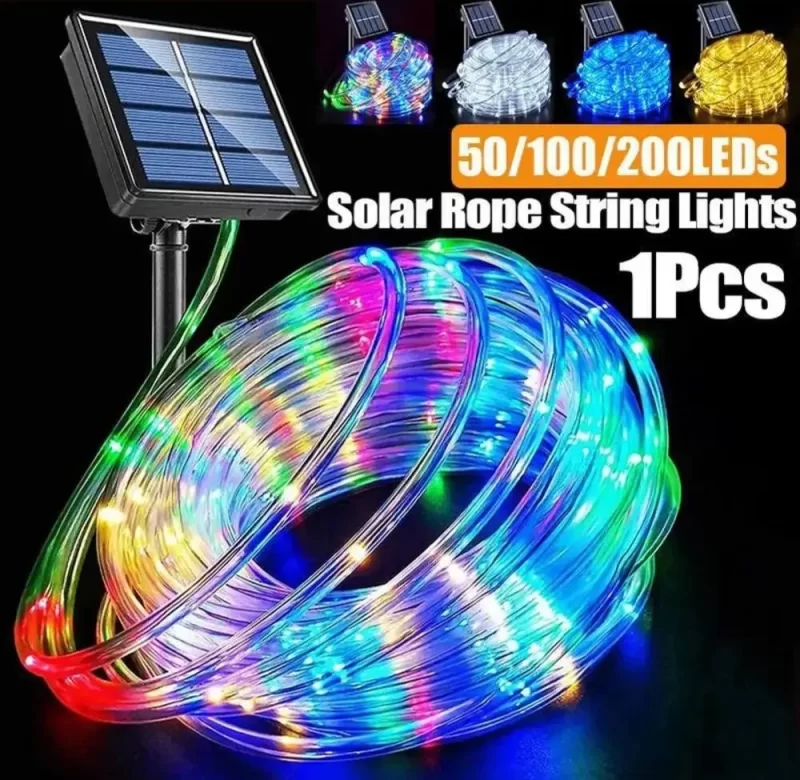Solární led řetěz | dekorativní osvětlení