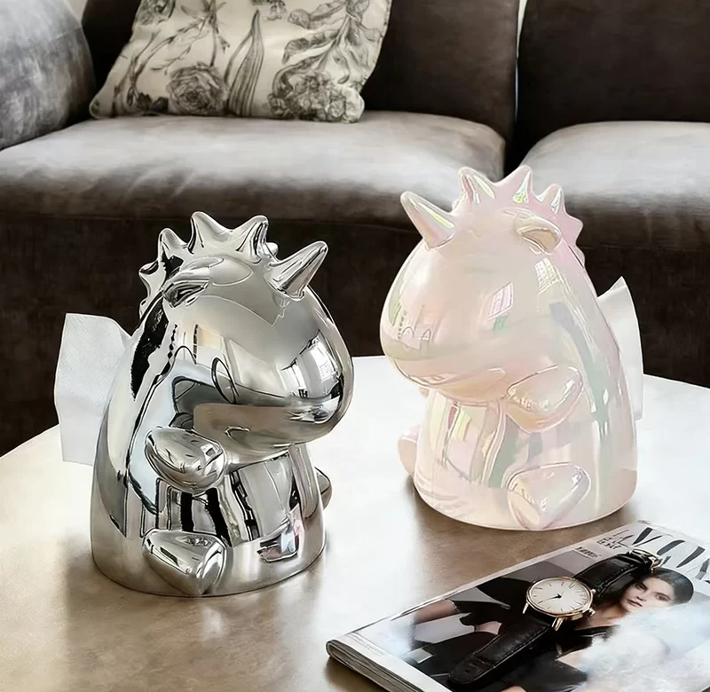 Box na kapesníky jednorožec | koupelnové doplňky